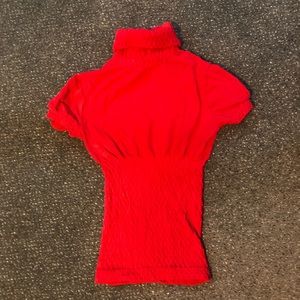 Short sleeve turtleneck